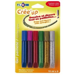 STYLO COLLE GEL *5 DECORS ASS 5,5ML