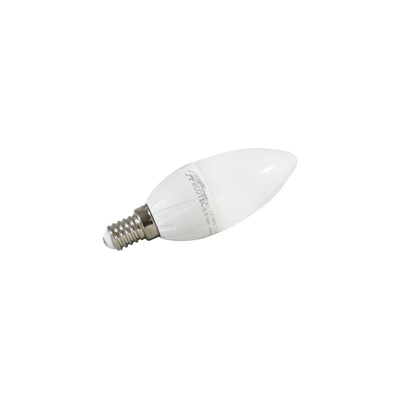 Ampoule LED Flamme 6W E14 Angle 270° 2700K