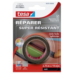 TESA TOILE REPARER 2,75X19 NOIR-56342