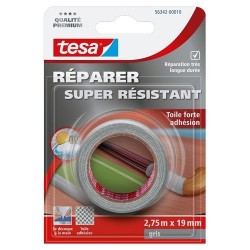 TESA TOILE REPARER 2,75X19 GRIS-56342