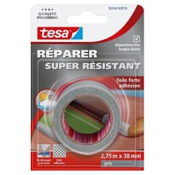 TESA TOILE REPARER 2,75X38 GRIS-56344
