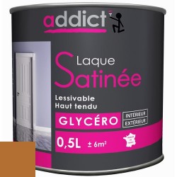 LAQUE SATINEE 0,5 L SABLE ADDICT