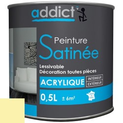 ACRYLIQUE SATINEE 0,5 L VANILLE ADDICT