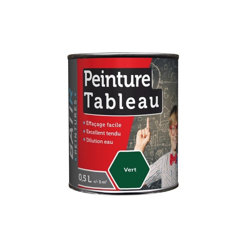 PEINTURE TABLEAU VERT 0,5 L NOUVEAU