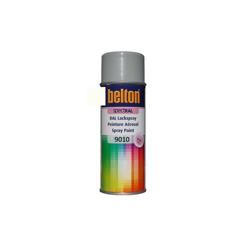 BELTON RAL 9010 BLANC SATIN 400ML