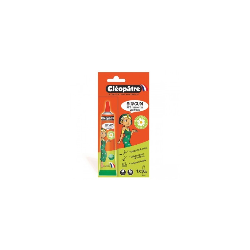 COLLE VEGETALE GEL TUBE 30G BLIST CLEOPATRE