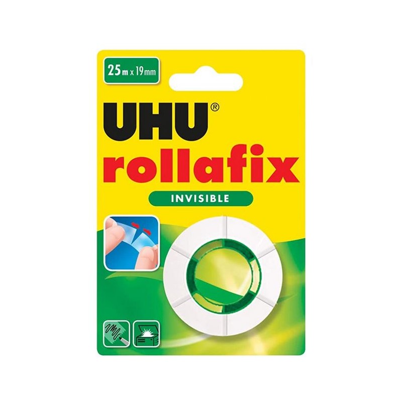 ROLLAFIX INVISIBLE RECHARGE 25mx19mm (blister)