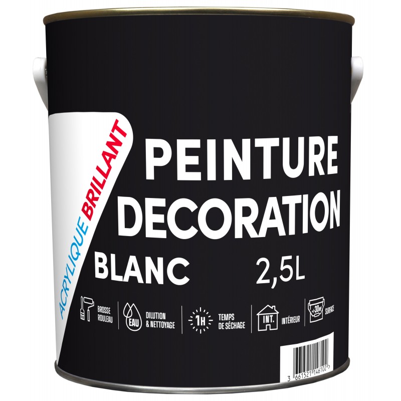 TDP PEINTURE ACRYLIQUE BRILLANT - 2.5L