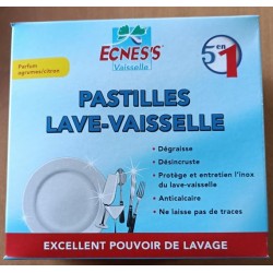 ECNES S PASTILLES LAVE VAISELLE 5 EN 1 X25
