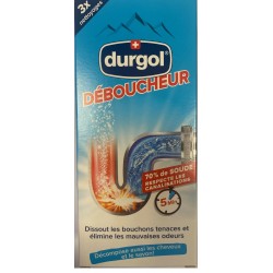 DURGOL DEBOUCHEUR POUDRE 3X50G