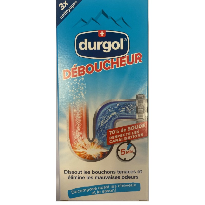 DURGOL DEBOUCHEUR POUDRE 3X50G