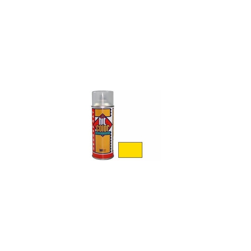 SPRAY HITCOLOR BRILLANT JAUNE COLZA 400 ML 320015