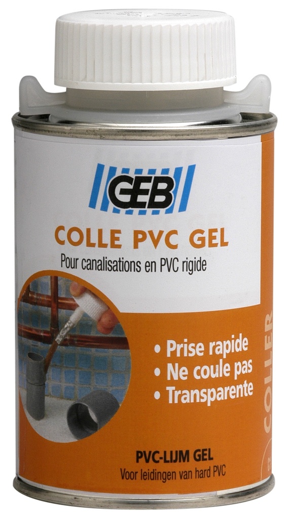 COLLE PVC GEL 250ML AV/PINCEAU      G504710