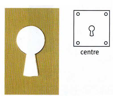 ENTREE CUIV. TROU DE CLE90X110      EC8