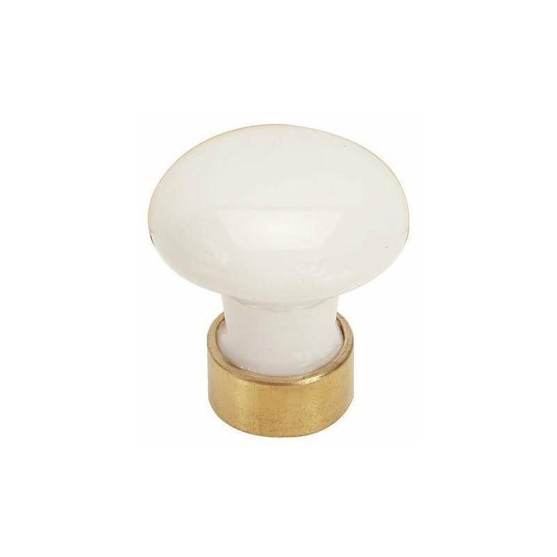 BOUTON TIROIR PORCELAINE 30         504300