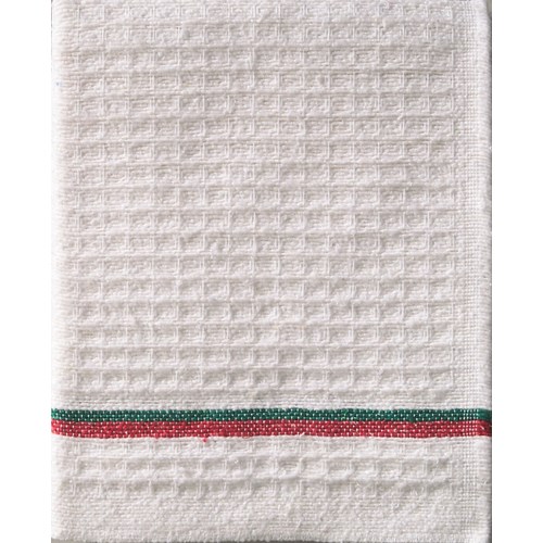 SERPILLIERE GAUFREE BLANC   55X100  680019