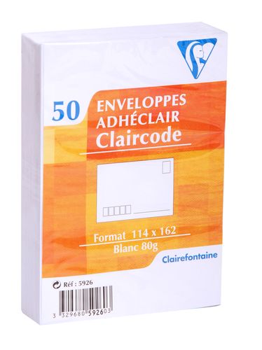 ENVELOPPE PRE CASEES    114X162 *50