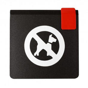 PLAQUE INTERDIT AUX CHIEN TL09      4270098