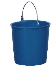 SEAU EAU 10 L BLEU OU VERT