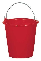 SEAU EAU 8 L  GRADUE COULEURS