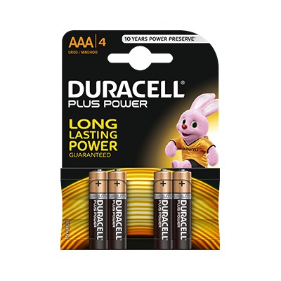 PILE LR03 MN 2400/AAA  *4 DURACELL
