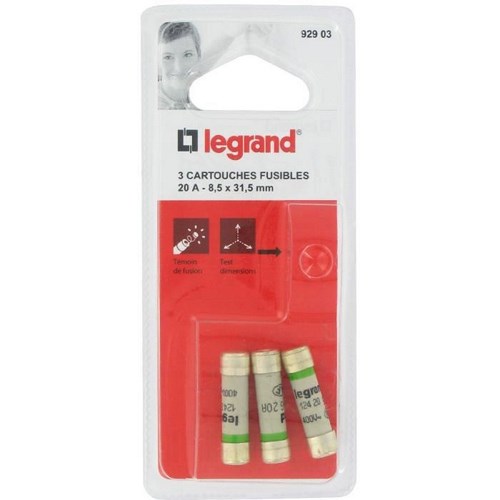 FUSIBLE 8,5X31,5 20A PAR 3     BB LEG092903