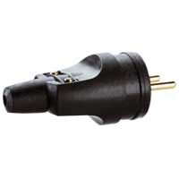 PRISE 2P+T MALE NOIRE 10/16A 250V LEG050445