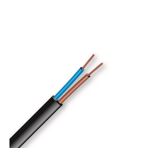 CABLE SOUPLE 2X0,75MM 10M NOIR