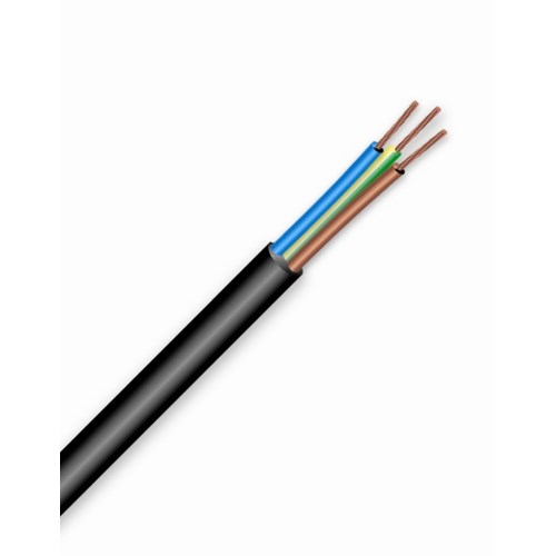 CABLE RIGIDE 3X2,50MM 50M NOIR