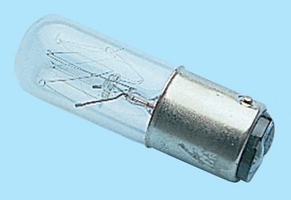 TUBE CLAIR BA15D Ø17X48 15W         118796