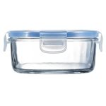 BOITE RONDE VERRE 67 CL+COUVERCLE PLAST PURE BOX H7682