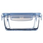 BOITE CARREE VERRE 76 CL+COUVERCLE PLAST PURE BOX H7676