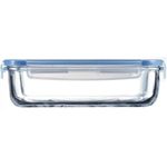 BOITE RECT VERRE 38,5 CL+COUVERCLE PLAST PURE BOX H7679