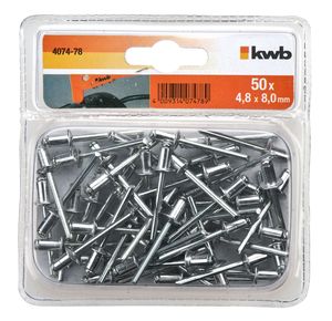 RIVET 4X12 MM PAR 50 SC 4074-72