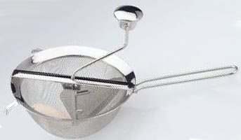 MOULIN COULIS/CONFITURE INOX 22X39X21
