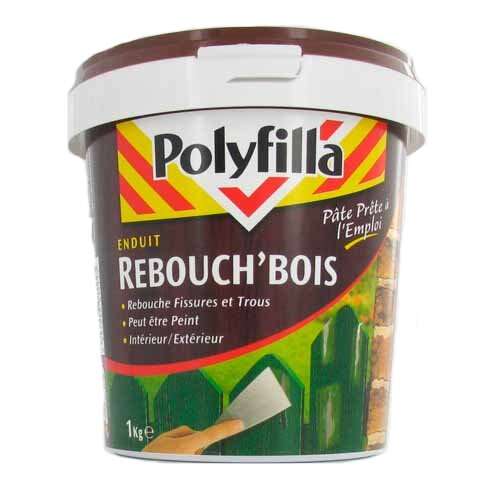 REBOUCH BOIS PATE  500 G POLYFILLA