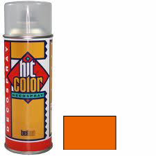 SPRAY HITCOLOR BRILLANT ORANGE PUR 400 ML 320020
