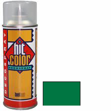 SPRAY HITCOLOR BRILLANT VERT EMERAUDE 400 ML 320050