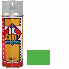 SPRAY HITCOLOR BRILLANT VERT JAUNE 400 ML 320069