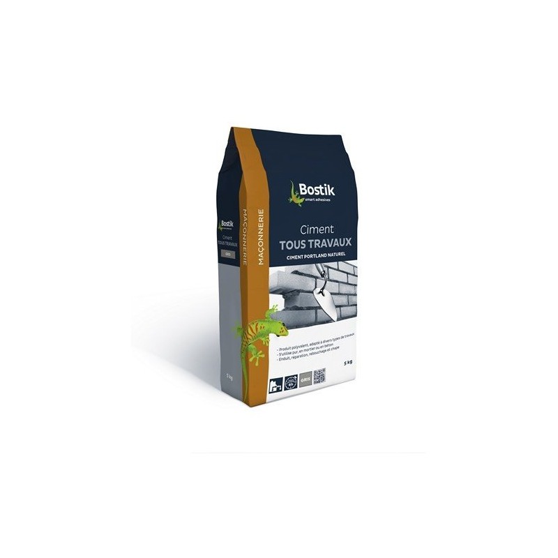 BOSTIK CIMENT T TRAV GRIS SAC 5KG