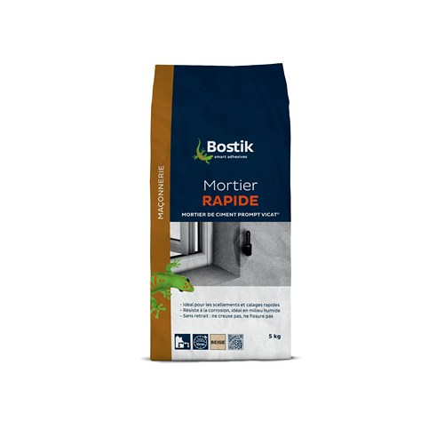 BOSTIK MORTIER RAPIDE SAC 5KG