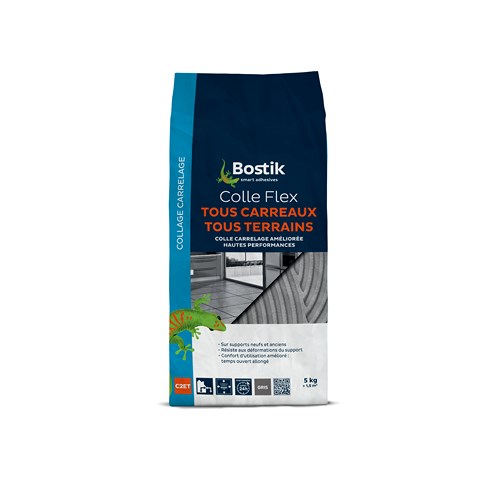 BOSTIK COLLE CARRELAGE T TERR GRIS SAC 5KG
