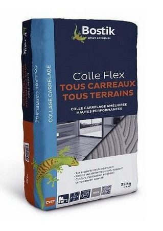 BOSTIK COLLE CARRELAGE T TERR GRIS SAC 25KG