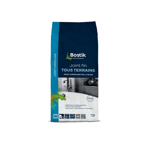 BOSTIK JOINT FIN GRIS 1 A 6MM SAC 5K
