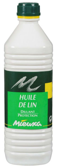 HUILE DE LIN BOUCHON SECURITE 1L