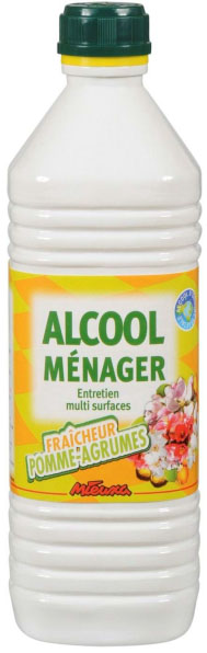 ALCOOL MENAGER POMMES/AGRUMES 1 L