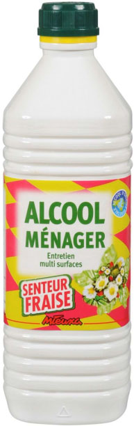 ALCOOL MENAGER FRAISE 1 L