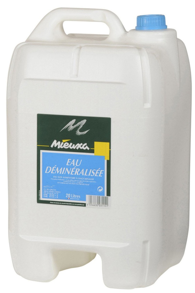 EAU DEMINERALISEE 20 L