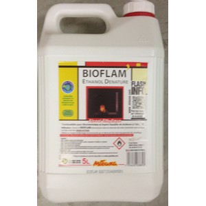 BIOFLAM ALCOOL ETHYLIQUE 5 L