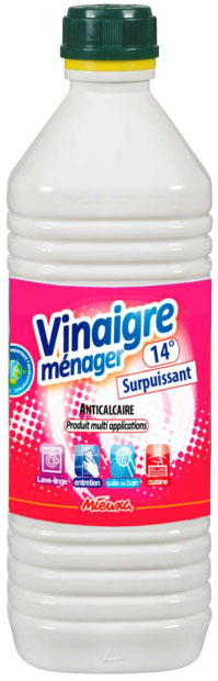 VINAIGRE MENAGER SURPUISSANT 14° 1 L